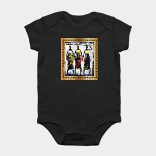 African Women, African artwork, Black History Baby Bodysuit